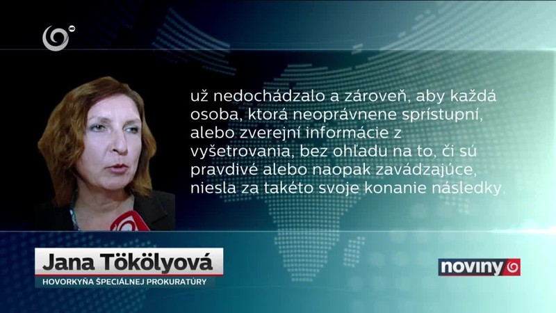 Sledoval novinárov?