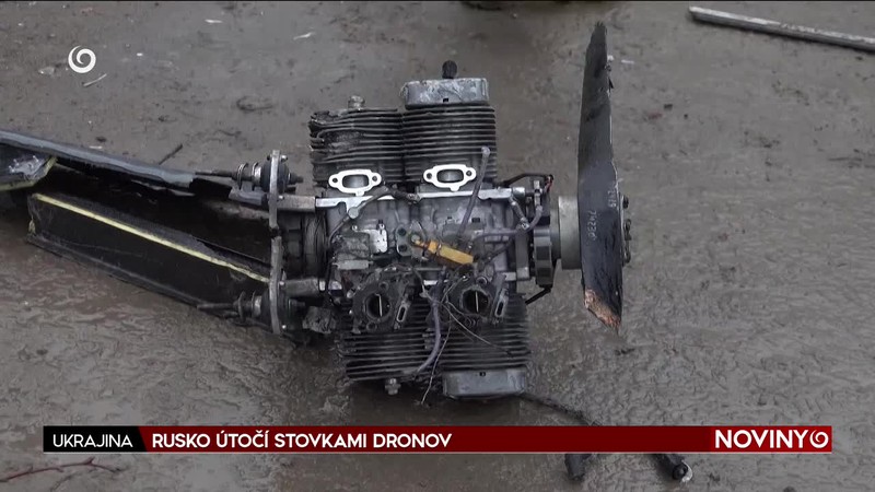 RUSKO ÚTOČÍ STOVKAMI DRONOV