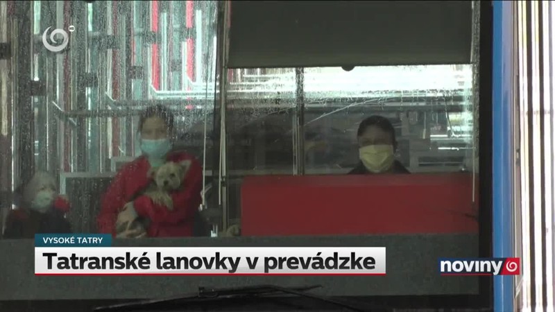 Tatranské lanovky v prevádzke