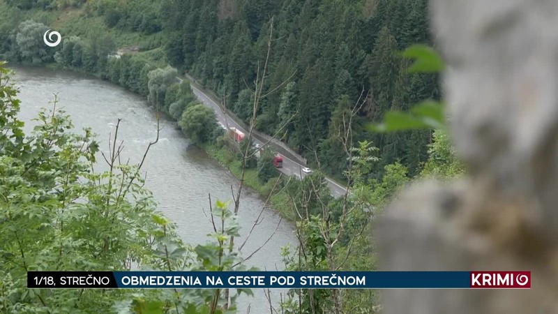 OBMEDZENIA NA CESTE POD STREČNOM