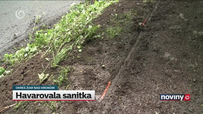 Havarovala sanitka
