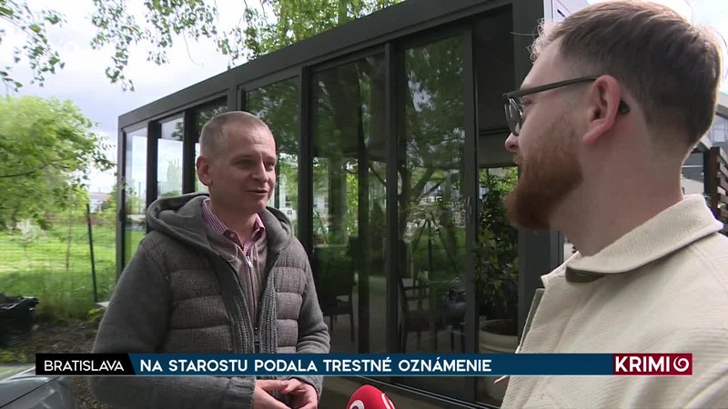 NA STAROSTU PODALA TRESTNÉ OZNÁMENIE
