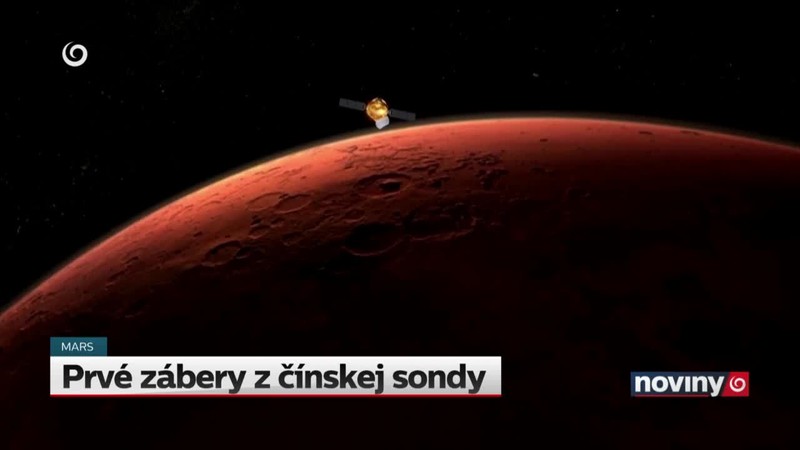 Prvé zábery z čínskej sondy