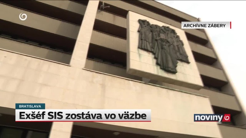 Exšéf SIS zostáva vo väzbe