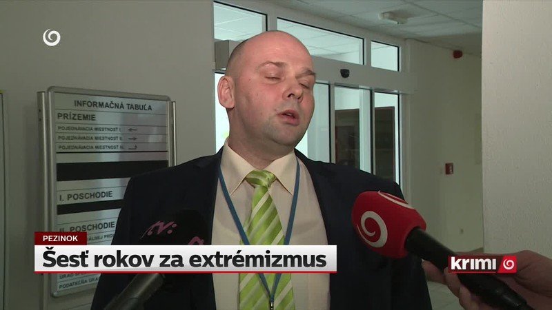 Šesť rokov za extrémizmus