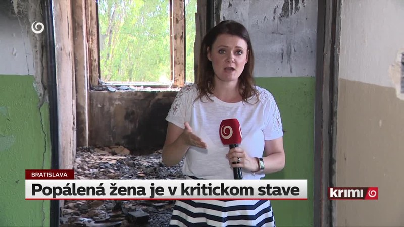 Popálená žena je v kritickom stave