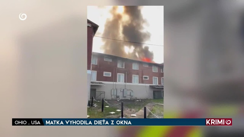 MATKA VYHODILA DIEŤA Z OKNA