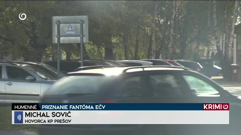 PRIZNANIE FANTÓMA EČV