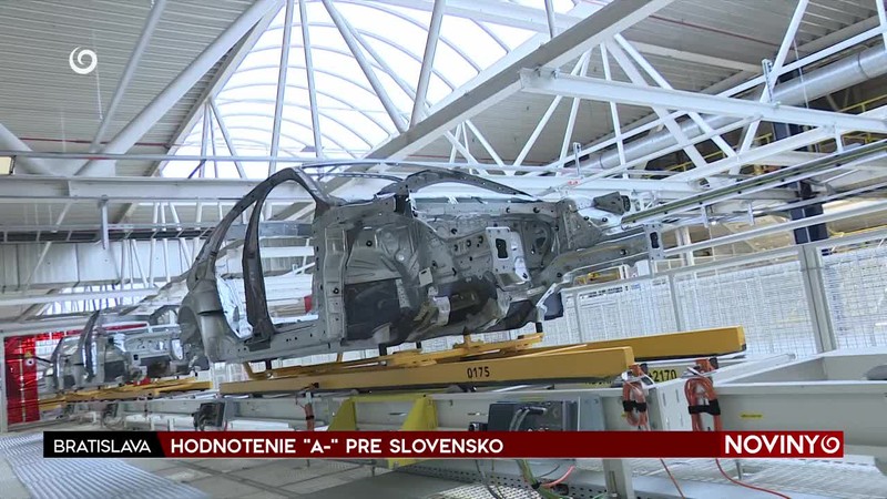 HODNOTENIE "A-" PRE SLOVENSKO