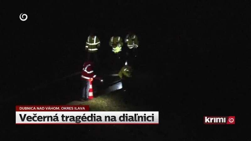 Večerná tragédia na diaľnici