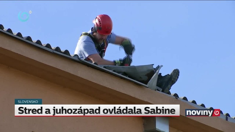 Stred a juhozápad ovládala Sabine