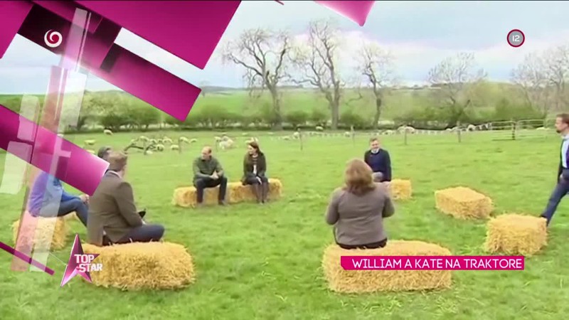 WILLIAM A KATE NA TRAKTORE