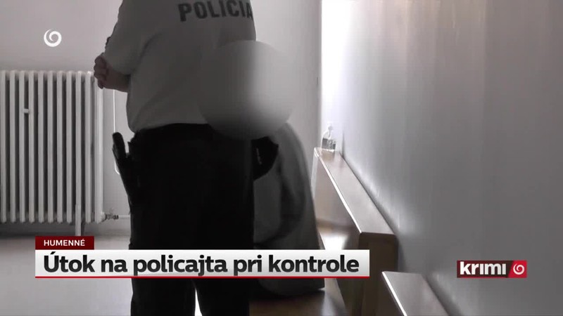Útok na policajta pri kontrole