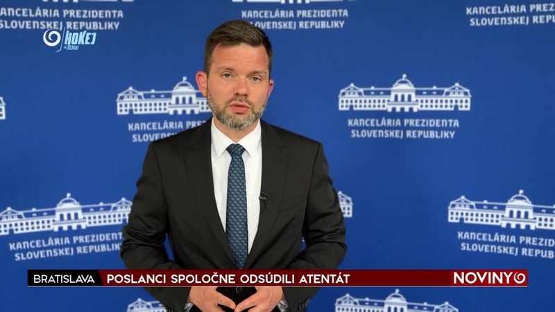POSLANCI SPOLOČNE ODSÚDILI ATENTÁT