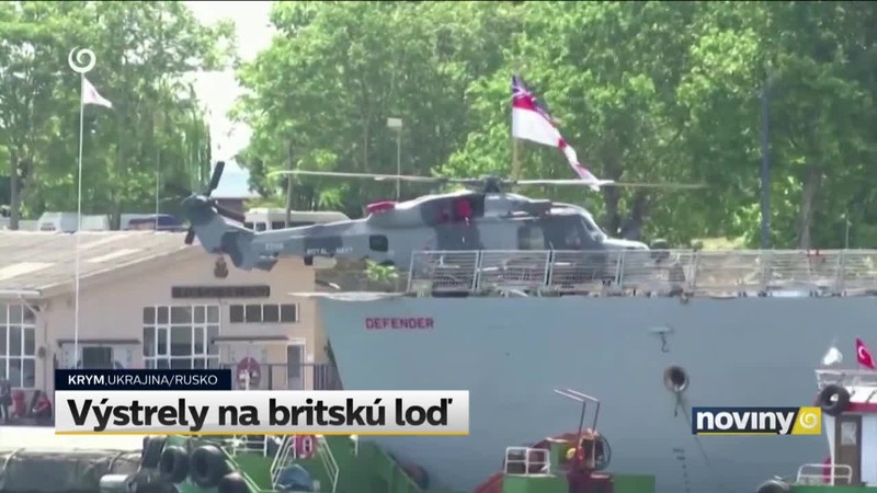 Výstrely na britskú loď