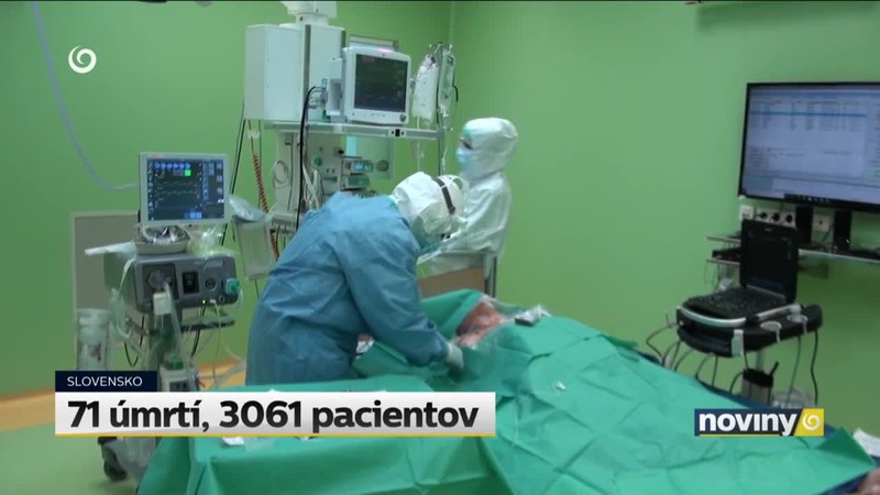 71 úmrtí, 3061 pacientov