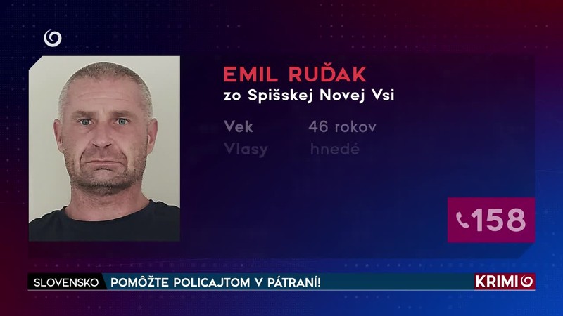 POMÔŽTE POLICAJTOM V PÁTRANÍ!