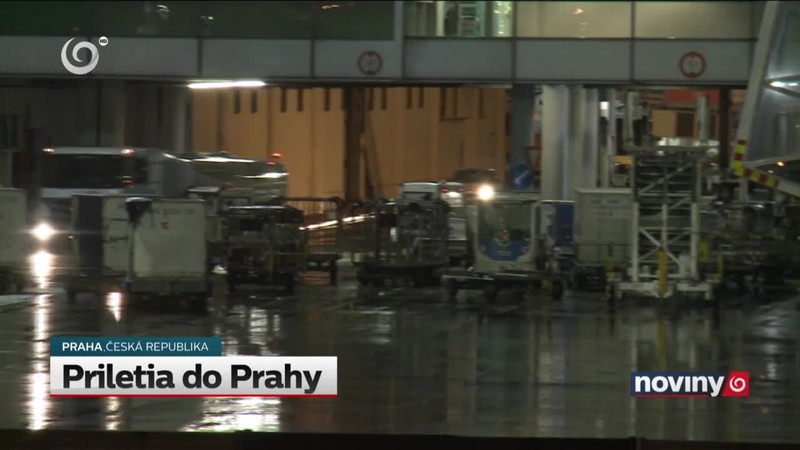 Priletia do Prahy