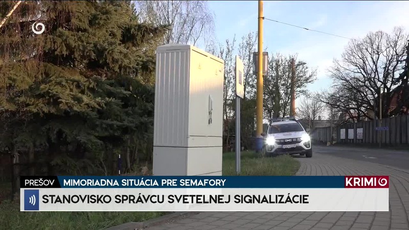 MIMORIADNA SITUÁCIA PRE SEMAFORY
