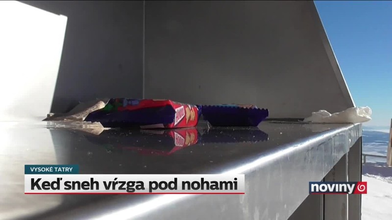 Keď sneh vŕzga pod nohami