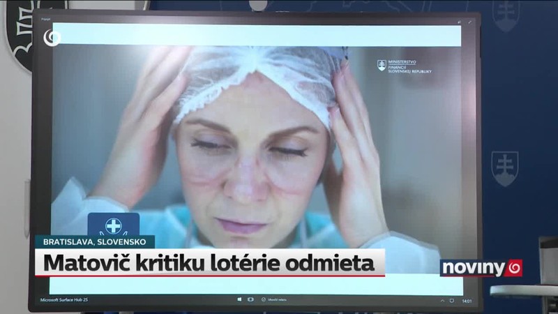 Matovič kritiku lotérie odmieta