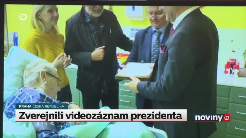 Zverejnili videozáznam prezidenta