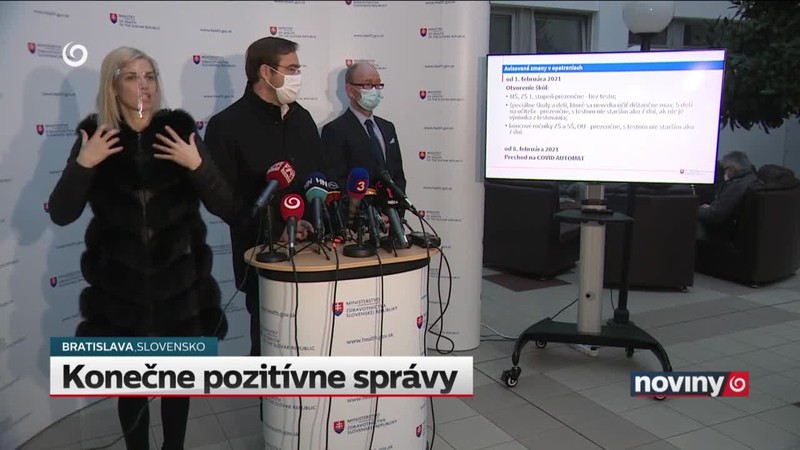 Konečne pozitívne správy