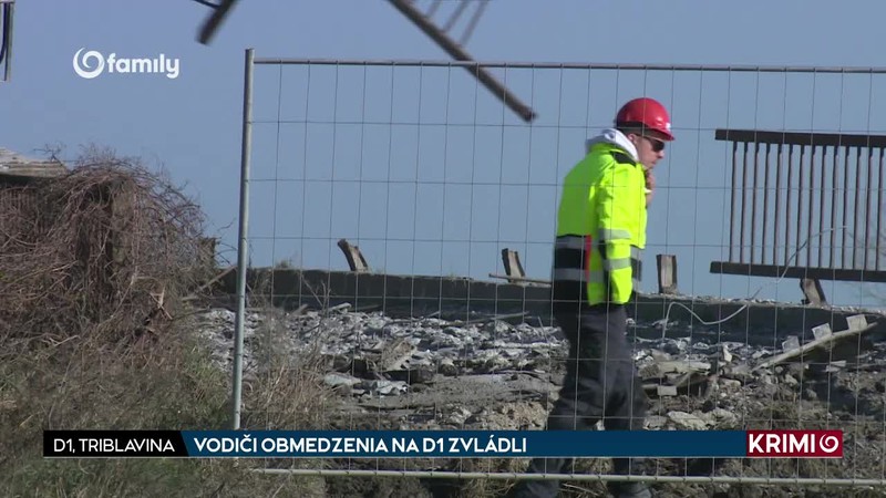 VODIČI OBMEDZENIA NA D1 ZVLÁDLI