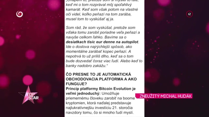 ZNEUŽITÝ MICHAL HUDÁK