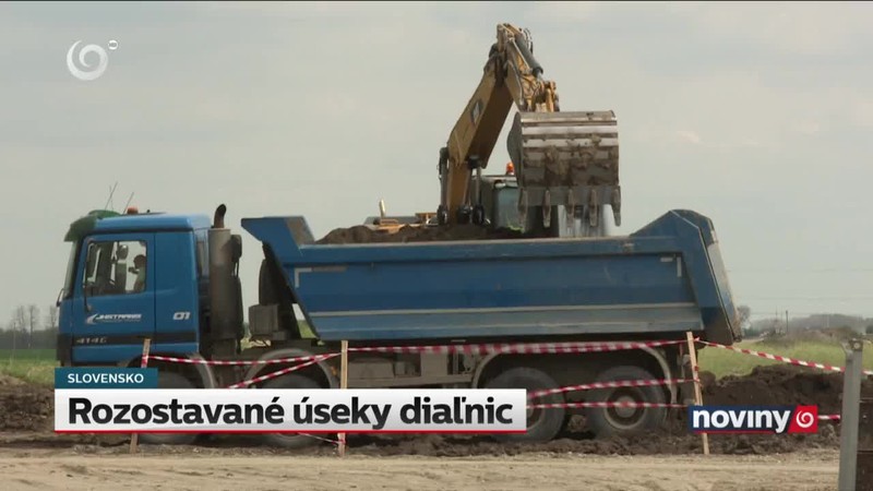 Rozostavané úseky diaľnic