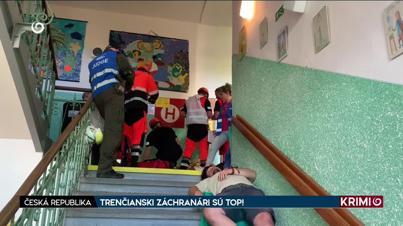 TRENČIANSKI ZÁCHRANÁRI SÚ TOP!