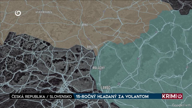 15-ROČNÝ HĽADANÝ ZA VOLANTOM