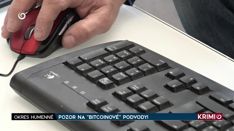 POZOR NA "BITCOINOVÉ" PODVODY!