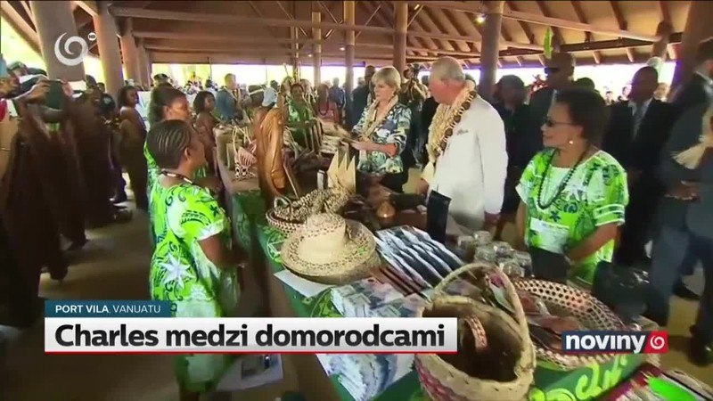 Charles medzi domorodcami