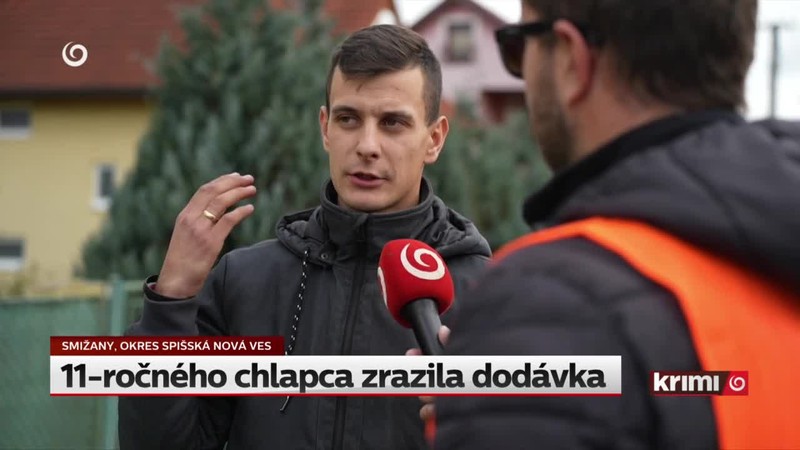 11-ročného chlapca zrazila dodávka