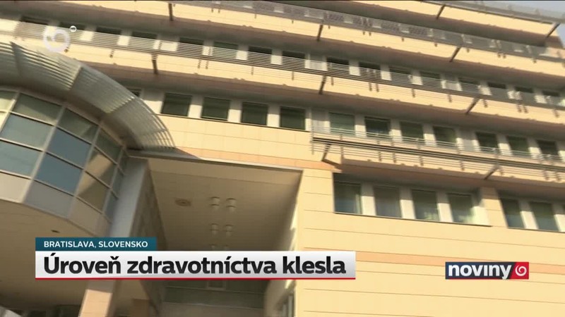 Úroveň zdravotníctva klesla
