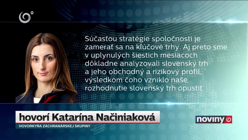 Falck na Slovensku skončí