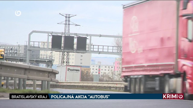 POLICAJNÁ AKCIA "AUTOBUS"