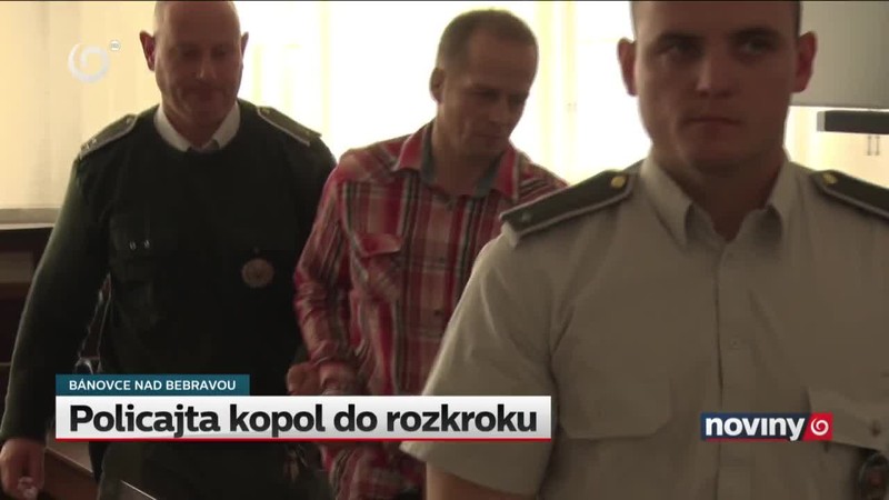 Policajta kopol do rozkroku