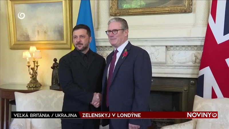 ZELENSKYJ V LONDÝNE