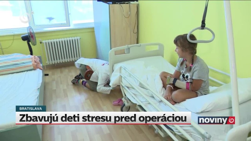 Zbavujú deti stresu pred operáciou