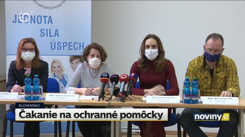 Čakanie na ochranné pomôcky