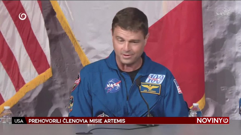 PREHOVORILI ČLENOVIA MISIE ARTEMIS