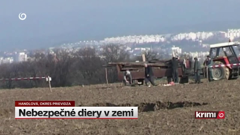 Nebezpečné diery v zemi