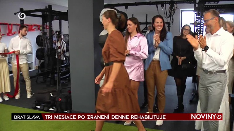 TRI MESIACE PO ZRANENÍ DENNE REHABILITUJE