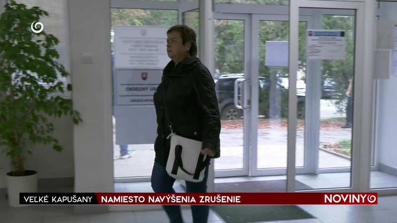 NAMIESTO NAVÝŠENIA ZRUŠENIE