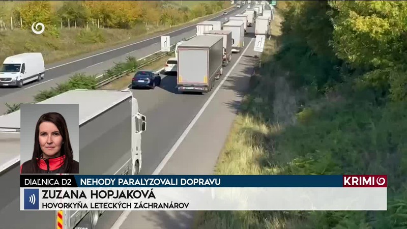 NEHODY PARALYZOVALI DOPRAVU