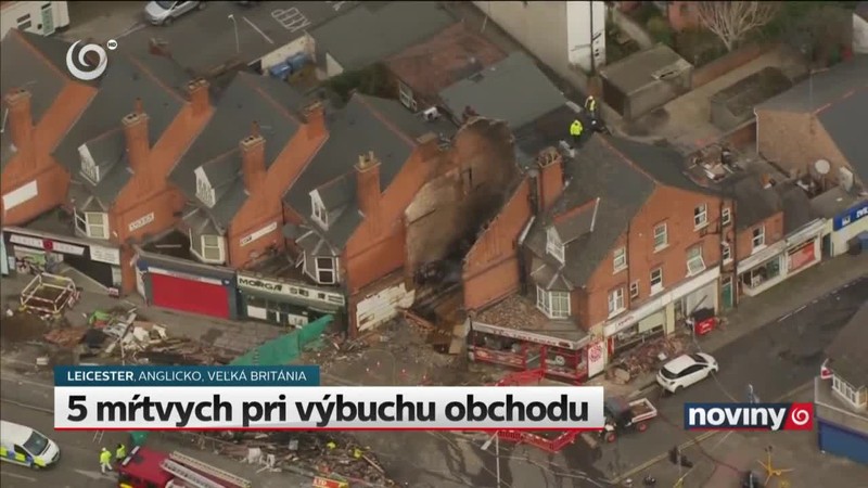 5 mŕtvych pri výbuchu obchodu