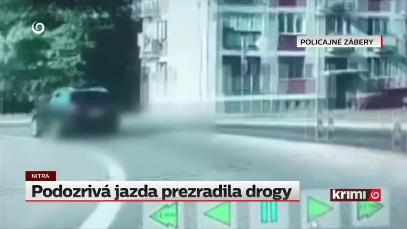 Podozrivá jazda prezradila drogy