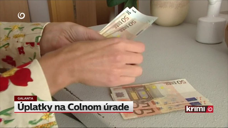 Úplatky na Colnom úrade
